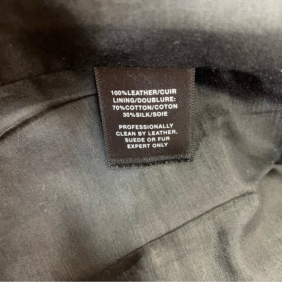 Lafayette 148 Yuri Degrade Lamb Leather Ombre Vest - Picture 7 of 10